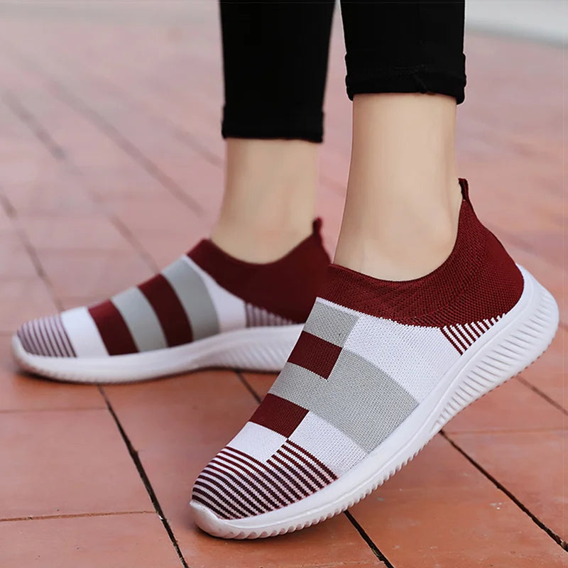 Women's Casual Knitted Sneakers The Clothing Company Sydney
