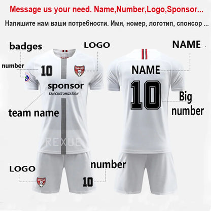 Goalkeeper Football Jersey Suit for Kids Adults Personalized Custom Boys Girls Men's Womens Print Long Sleeve Soccer Uniforms - The Clothing Company Sydney