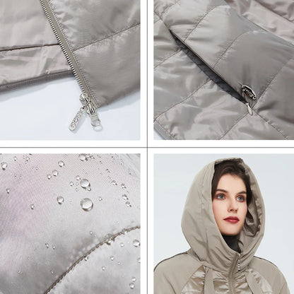 Women's Autumn coat Outwear trend Jacket Short Parkas Padded casual Warm Plus size Jacket - The Clothing Company Sydney