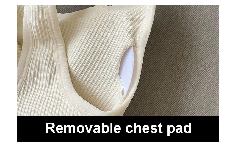 Women's Sporstwear Seamless Yoga Sport Bra Tops Suits With Shorts Gym Fitness Clothing Sleeveless Top Set - The Clothing Company Sydney