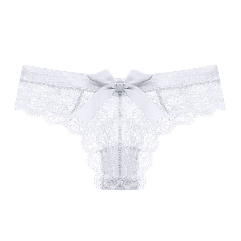 3 Pack Lace Panties Low-waist Underwear Thong G String Breathable T-back Lingerie - The Clothing Company Sydney