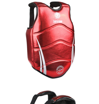 Boxing Chest Guard MMA Martial Arts Rib Shield Armour Adults Kids Body Protector Kickboxing Training Uniform Muay Thai Fight Gear - The Clothing Company Sydney
