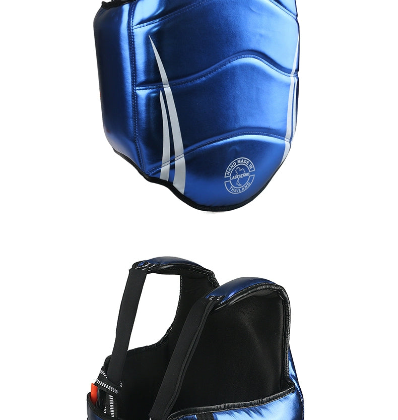 Boxing Chest Guard MMA Martial Arts Rib Shield Armour Adults Kids Body Protector Kickboxing Training Uniform Muay Thai Fight Gear - The Clothing Company Sydney