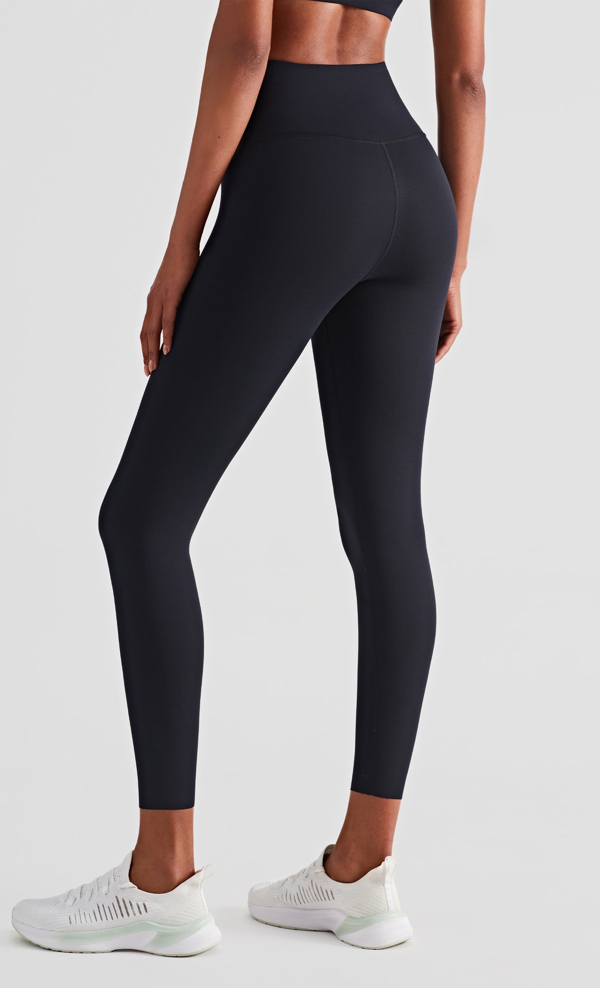 Women's Double Layer Abdominal Tightening Fitness Yoga Pants High Waist Hip Lifting Gym Sports Leggings Nude Tights The Clothing Company Sydney