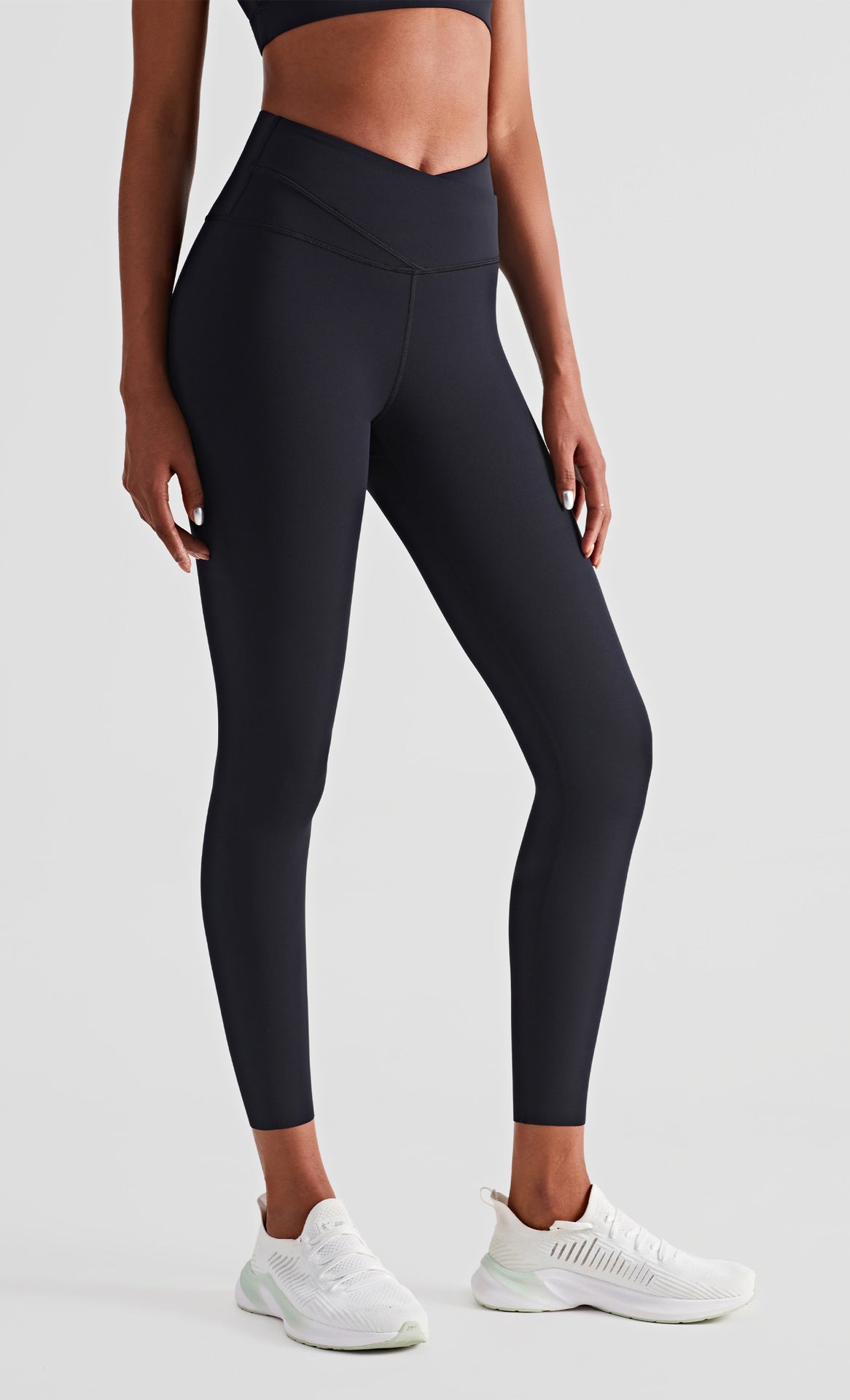 Women's Double Layer Abdominal Tightening Fitness Yoga Pants High Waist Hip Lifting Gym Sports Leggings Nude Tights The Clothing Company Sydney