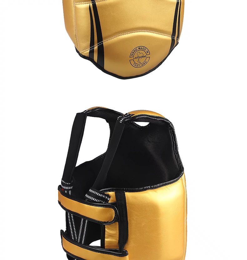 Boxing Chest Guard MMA Martial Arts Rib Shield Armour Adults Kids Body Protector Kickboxing Training Uniform Muay Thai Fight Gear - The Clothing Company Sydney
