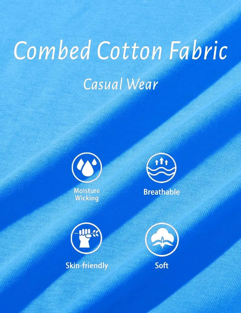 Long Sleeve Cotton T-shirt Mens Breathable Moisture Absorbing Casual T-shirt Spring Pullover Crew Neck Basic Tee Top The Clothing Company Sydney