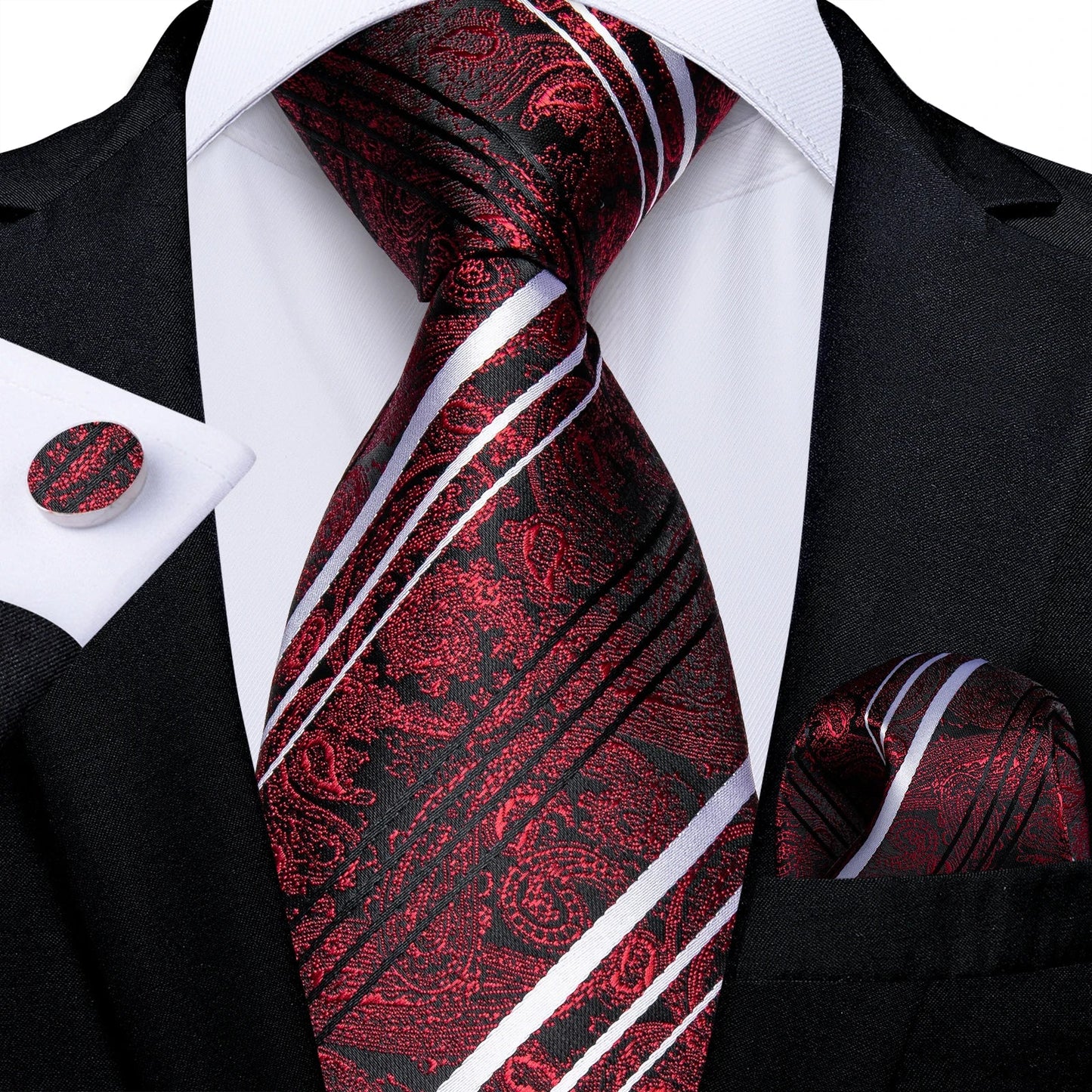 Buy Luxury Silk Tie Gift Set for Men – 8cm Necktie The Clothing Company Sydney