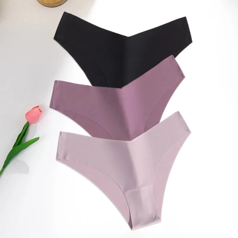 3 Pack Women's Seamless Panties Underwear Lingerie Intimate Briefs Ladies Underpants Brief Set The Clothing Company Sydney