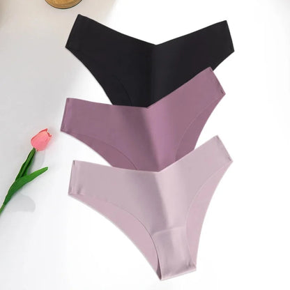 3 Pack Women's Seamless Panties Underwear Lingerie Intimate Briefs Ladies Underpants Brief Set The Clothing Company Sydney