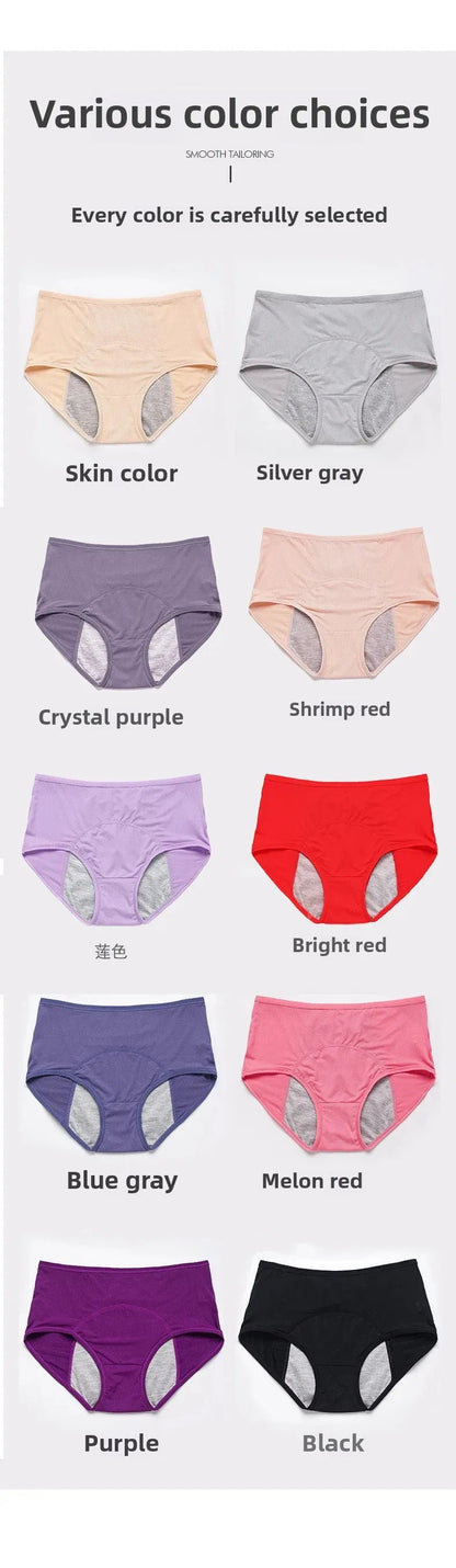 Plus Size Mesh Period Underwear Women's Special Menstrual Period Panties Class a Mid Waist Leak Proof Period Panties The Clothing Company Sydney
