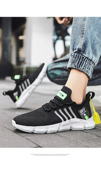 Men's Shoes Sneakers Male Tennis Comfortable Casual Shoes Black Sneaker Male Footwear Summer Men's Sneakers The Clothing Company Sydney
