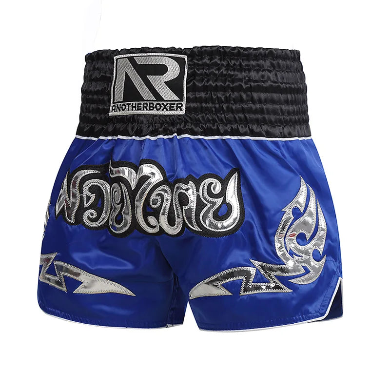Unisex Slim-Cut Muay Thai & MMA Boxing Fight Shorts – Patchwork Martial Arts Trunks The Clothing Company Sydney