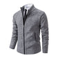 Men's Casual Stand Collar Sweater Zipper Cardigan The Clothing Company Sydney