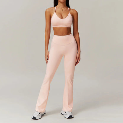 2 Piece Sportswear Yoga Set Gym Clothes Tracksuits Women's Fitness Set Athletic Wear Sports Bra Leggings Outfit The Clothing Company Sydney