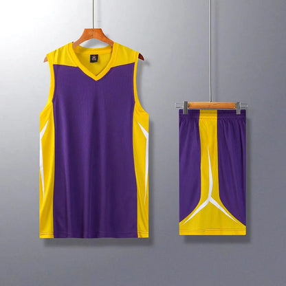 2 Piece Sportswear Basketball Jersey Shorts Set Blank custom Men Women Kids Basketball Uniforms The Clothing Company Sydney