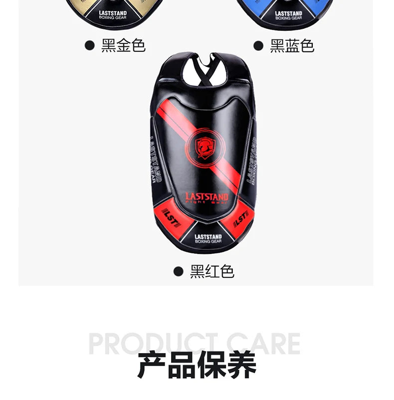 Boxing Chest Guard MMA Martial Arts Rib Shield Armour Adults Kids Body Protector Kickboxing Training Uniform Muay Thai Fight Gear - The Clothing Company Sydney