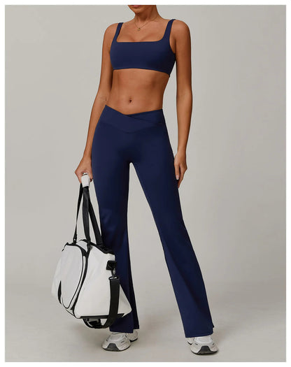 2 Pieces Yoga Set Workout Sets Women Tracksuit Gym Push Up Fitness Running Workout Clothes Sport Bra Leggings Suit Activewear The Clothing Company Sydney