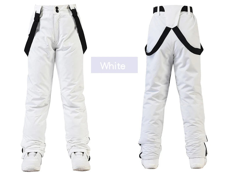 Ski Suit Snowboard Suits Women Windproof Waterproof Warm Thicken Snow Pants And Down Jacket Ski Clothes Set - The Clothing Company Sydney