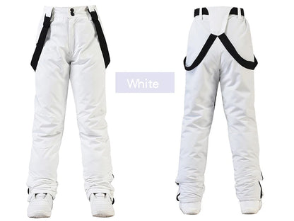 Ski Suit Snowboard Suits Women Windproof Waterproof Warm Thicken Snow Pants And Down Jacket Ski Clothes Set - The Clothing Company Sydney