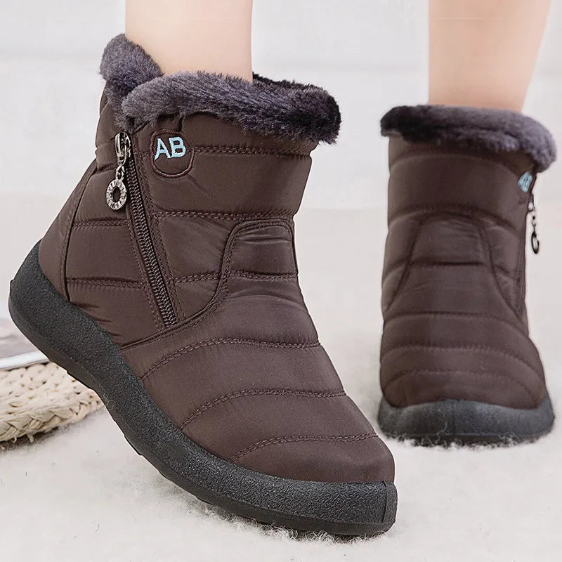Women's Ankle Shoes Low Heels Winter Snow Boots Footwear The Clothing Company Sydney