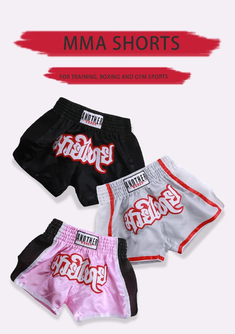 Embroidered Muay Thai Boxing Shorts The Clothing Company Sydney