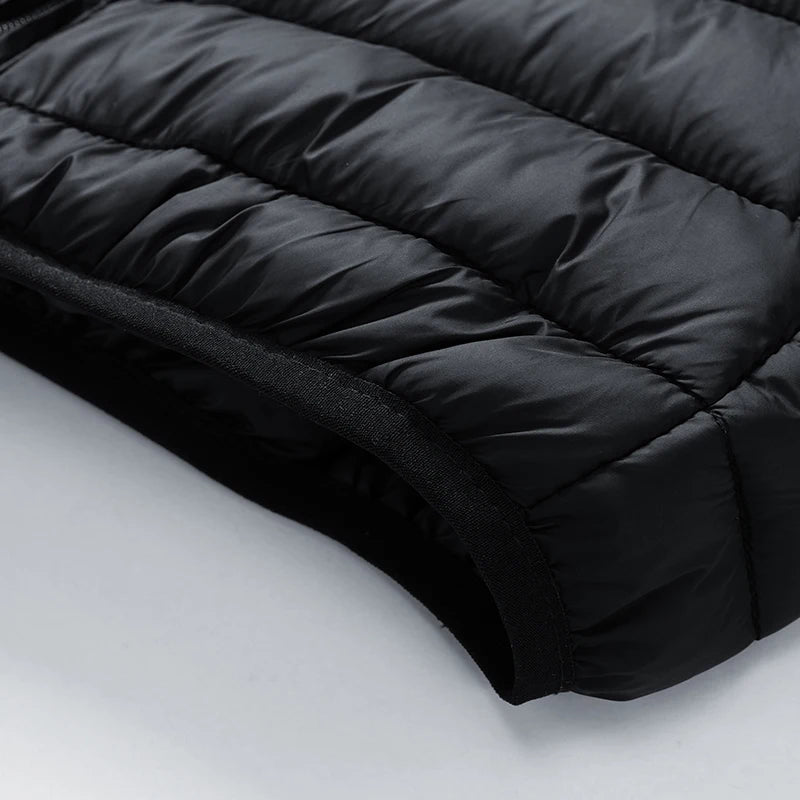 Mens Hooded Casual Puffer Down Jacket The Clothing Company Sydney