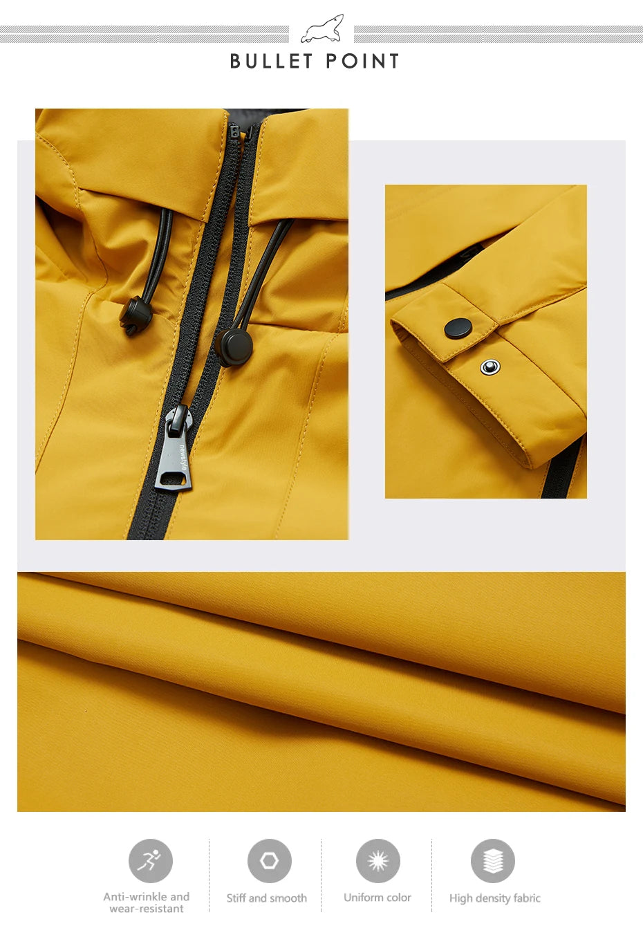 Men's  Lightweight Cotton Jacket Casual Trend Coat Male Windbreaker Coat hooded Jacket - The Clothing Company Sydney