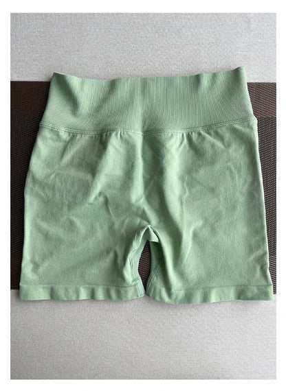 Solid Seamless Half Pants Women Soft  Fitness Outfits Yoga Gym Running Bike Wear Bicycle Skorts The Clothing Company Sydney