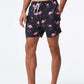 Summer Mens Swim Shorts Beach Quick Dry Printing Swimsuit Plus Size Mesh Liner Surfing Gym Board Shorts