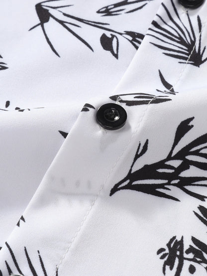 Men's Summer Short Sleeve Printed Shirt Thin Beach Shirt Men's Clothing Casual Shirt - The Clothing Company Sydney