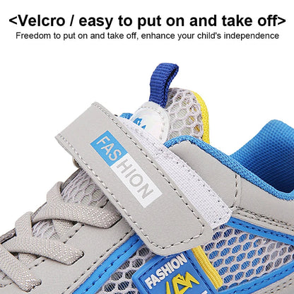 Boys Summer Breathable Mesh Sneakers – Lightweight Casual Sports Shoes for Kids The Clothing Company Sydney