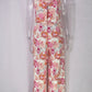 Elegant Long Women's Backless Wide Leg Jumpsuits Casual Sleeveless Floral Rompers Summer Matching Outfit Set - The Clothing Company Sydney
