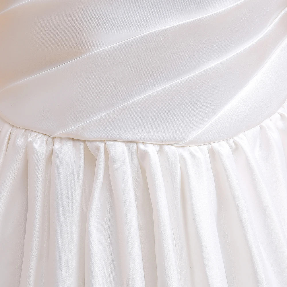 Elegant Bridesmaid Dresses For Girls Wedding Party Gown White Communion Ceremony Long Evening Dress Kids Summer Clothes - The Clothing Company Sydney