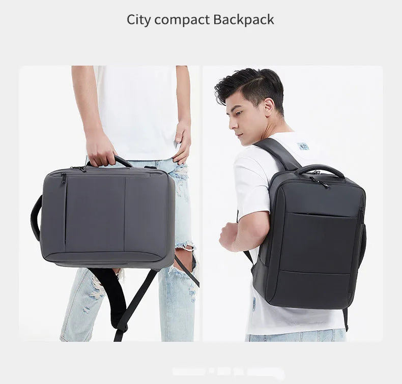 Large Backpack USB Charging Laptop Bagpack Waterproof Business Travel Cabin Hand Luggage Back Pack Bag - The Clothing Company Sydney