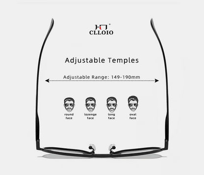 Fashion Aluminum Photochromic Sunglasses Men Women Polarised Sun Glasses Chameleon Anti-glare Driving Sunglasses - The Clothing Company Sydney