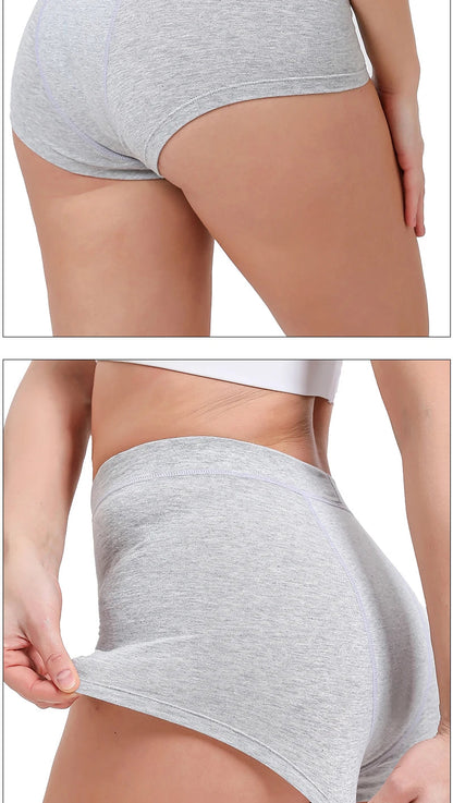 Menstrual Panties Flow Menstrual Boxer Shorts High Waist Period Panties Cotton Menstruation Underwear The Clothing Company Sydney