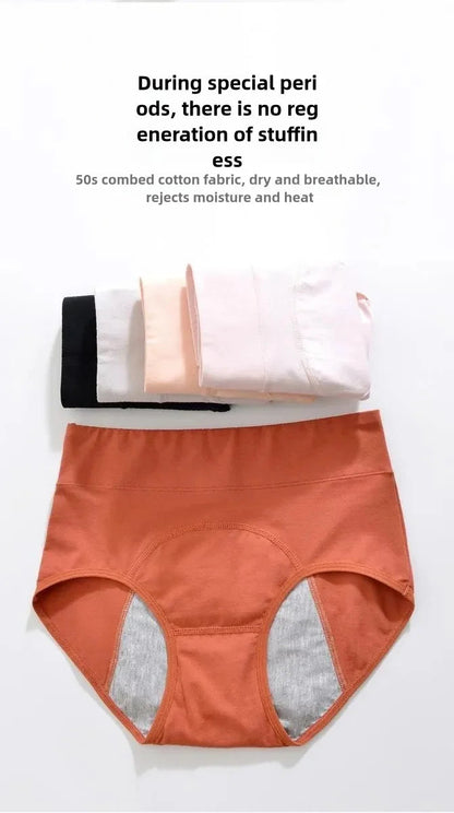 Cotton Menstrual Panties High Waist Period Underwear Leak Proof Mensruation Briefs The Clothing Company Sydney