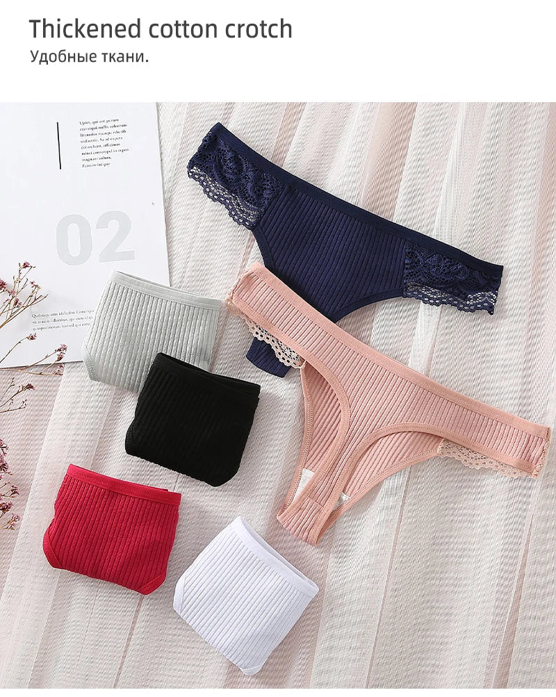 3 Pack Cotton Mix Antibacterial Women's Panties G-string Quick Drying Soft Underwear Breathable Panty The Clothing Company Sydney