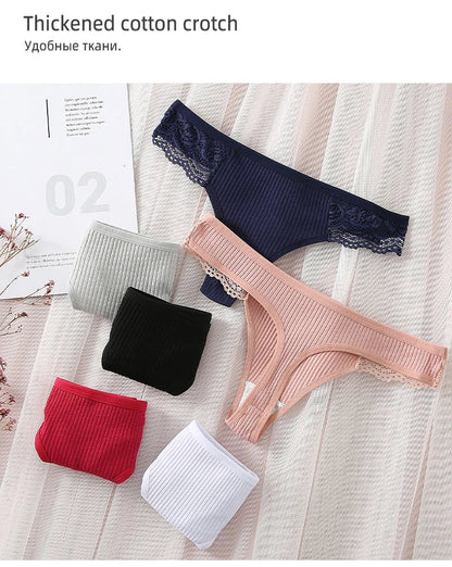 3 Pack Cotton Mix Antibacterial Women's Panties G-string Quick Drying Soft Underwear Breathable Panty The Clothing Company Sydney
