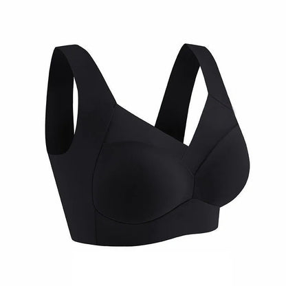 2 Pack Women's Lace Plus Size Seamless Bra Bralette Backless Brassiere Vest Female Gather Shock-Proof Wireless Sports Bra The Clothing Company Sydney
