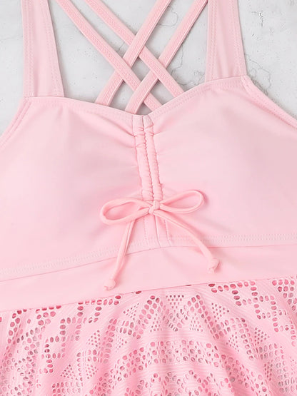 2 Piece Tankini & Beach Skirt Swimsuit Swimwear Bathers Bathing Swimming Suit Summer Beachwear - The Clothing Company Sydney