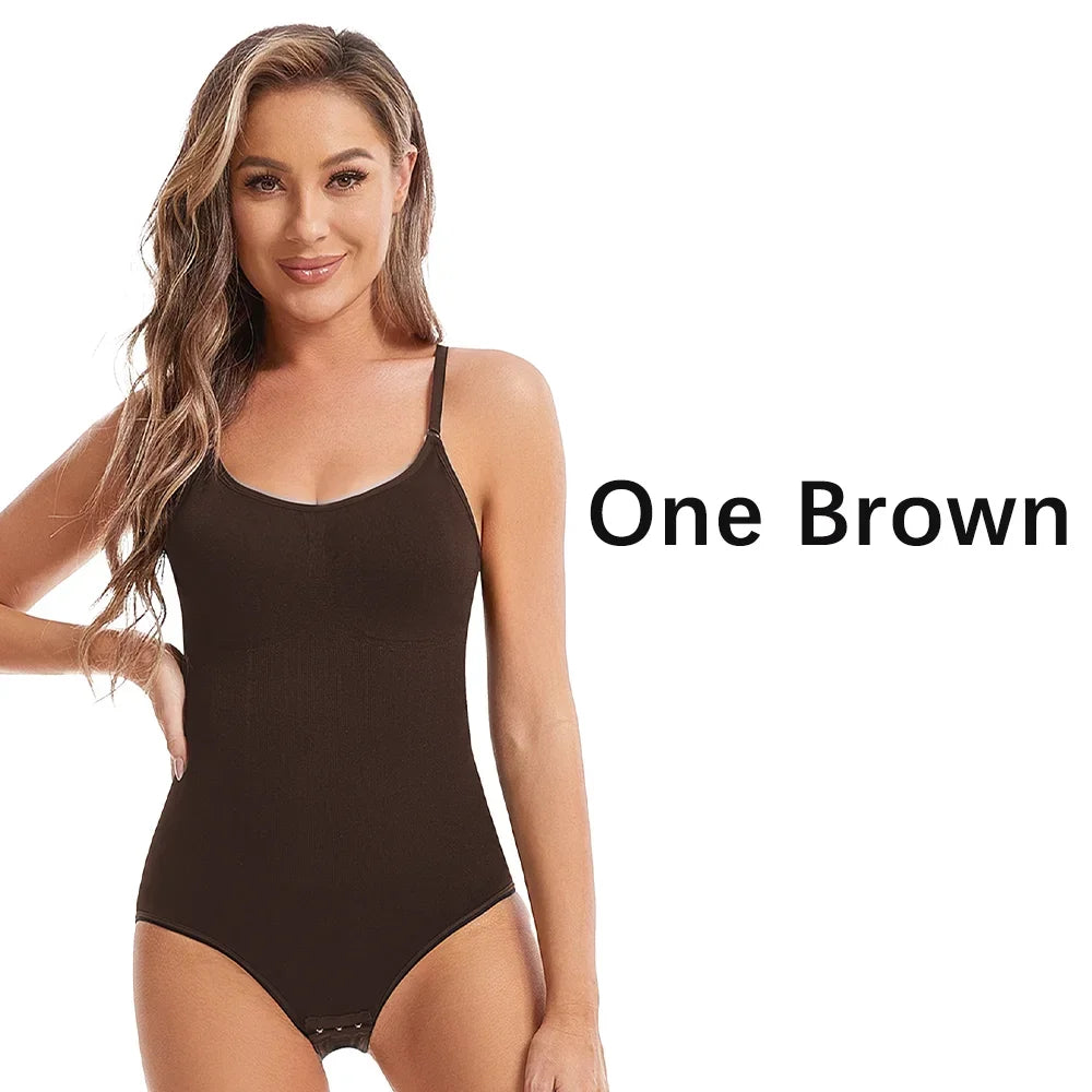 Women's Shapewear Seamless Full Body Shaper Smooth Out Bodysuit High Elastic Body Suits