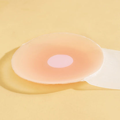 1 Pair Women's Pull up Silicone Breast Patch Invisible Reusable Paste Breast Lifting Nipple Bra Round Lace 2 Colors The Clothing Company Sydney