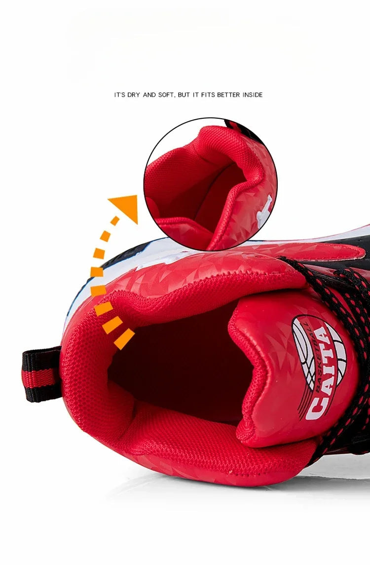 Kids Basketball Shoes – Breathable Non-Slip Sneakers The Clothing Company Sydney
