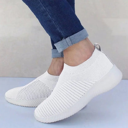 Fashion Casual Shoes Comfortable Soft Sneakers Women Slip On Sock Shoes For Women Ladies Flat Shoes The Clothing Company Sydney