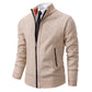Men's Casual Stand Collar Sweater Zipper Cardigan The Clothing Company Sydney