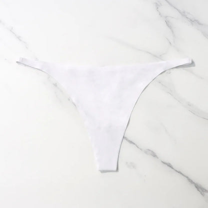 Ice Silk Seamless Panties For Women Soft Thin Band Thongs Woman Satin Underwear Female Bikini Panties G String The Clothing Company Sydney