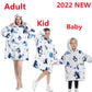 Oversized Hooded Blanket for Adult Child Wearable Blankets for Winter Warm Outdoor Hoodie Sweatshirt The Clothing Company Sydney