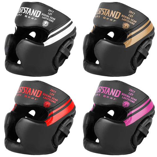 Boxing MMA Safety Helmet Head Gear Protectors Adult Teenage Training Headgear Muay Thai Kickboxing Full-covered Helmet Headgear The Clothing Company Sydney